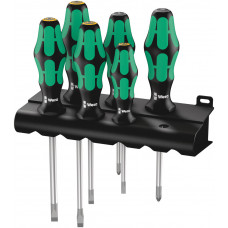SCHROEVENDRAAIERSET PZ/SLEUF 6-DELIG STANDAARD TYPE 334/355/6
