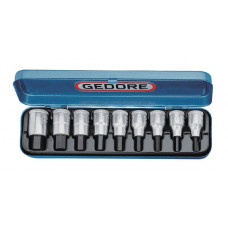 STIFTSLEUTELSET 9 DLG 1/2"