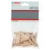 40X GEGROEFDE HOUTDEUVEL 8X40