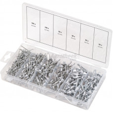 KS TOOLS ASSORTIMENT BLINDKLINKNAGELS, 400-DELIG