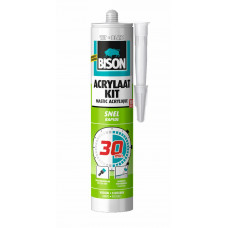 BISON ACRYLAATKIT 300 ML 30 MINUTEN KOKER WIT