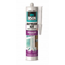 BISON BUTYLEENKIT 310 ML KOKER GRIJS