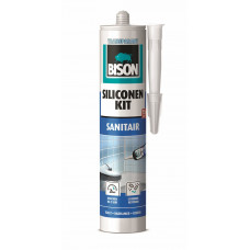 BISON SIL.KIT SANITAIR 300 ML KOKER TRANSPARANT