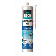 BISON SIL.KIT SANITAIR 300 ML KOKER WIT