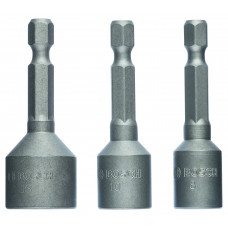 3X DOPSLEUTEL 50MM, 8;10;13