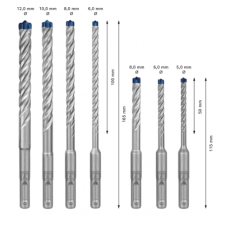 7-D SET SDS PLUS-7X 5/6/8/10/12 PROBOX