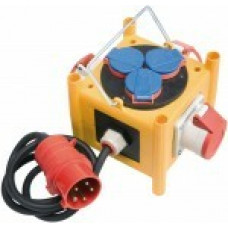COMPACTE RUBBEREN STROOMVERDELER BSV 3 LS E/16 2 IP44 1M H07RN-F 5G1,5