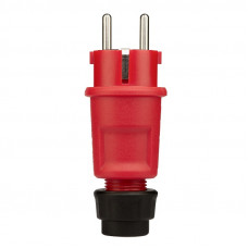 ALT. 56073 - PVC STEKKER + WARTEL ROOD