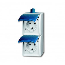 B&J OCEAN OPB.IP44 WCD RA 2V VERTI.