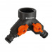 2-WEG VENTIEL 21 MM (1/2") EN 26,5 MM (3/4") GARDENA