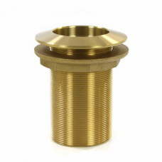 MESSING HUIDDOORVOER MET CONISCHE KOP, 1"