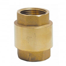 RIV MESSING VEERBELASTE TERUGSLAGKLEP, TYPE 2280, 2X BI.DR., ¾"