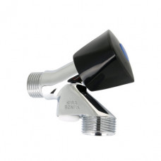 BONFIX BELUCHTERKRAAN, +KEERKLEP, ZWARTE KNOP, KIWA, ½" X ¾"