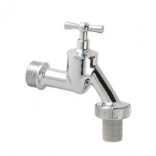BONFIX TAPKRAAN, CHROOM, SLANGKOPPELING, ¾"