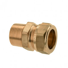 BONFIX MESSING DRAAD KOPPELING, BUDR X KNEL, ½" X 15 MM