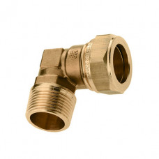 BONFIX MESSING DRAAD KNIE 90°, BUDR X KNEL, ½" X 15 MM