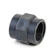 "VDL PVC SCHROEFSTUK, INW. LIJM X BI.DR., 16 BAR, 40 MM X 1"