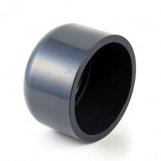 VDL PVC AFSLUITKAP, 16 BAR, 1X INWENDIG LIJM, 50 MM
