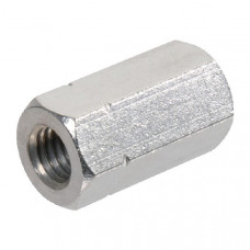 VERBINDINGSMOER DIN6334 M14X2,00 STAAL VERZINKT KLASSE 6 KRAMP