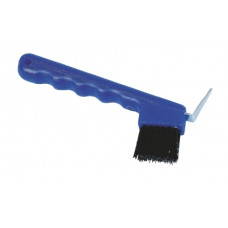 HOEVENKRABBER MET BORSTEL, KUNSTSTOF BLAUW