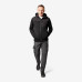 FHB MAXIMILIAN HYBRIDE SOFTSHELL JACK, ZWART, MAAT M