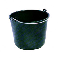 BOUWEMMER KUNSTSTOF ZWART 12L.