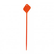 PLAATETIKET MARKEURS FLEXO -ORANJE(FLUOR)- 72CM