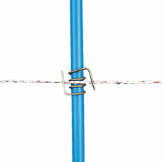 VERSTELBAAR RVS VEERTJE VOOR KUNSTSTOF PAAL 13MM (10)