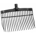 MESTVORK KUNSTSTOF ZWART ZONDER STEEL 1 ST