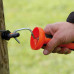SOFTGRIP POORTGREEP ORANJE CORD/DRAAD RVS (1)
