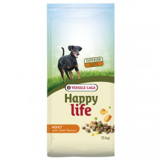 HAPPY LIFE ADULT BEEF 15 KG RUND