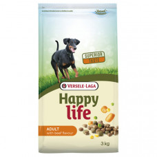 HAPPY LIFE ADULT BEEF 3 KG RUND