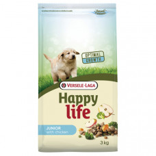 HAPPY LIFE JUNIOR CHICKEN 3 KG KIP