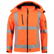JAS SOFTSHELL TRICORP 403003 MAAT M FLUORORANJE TJR3001