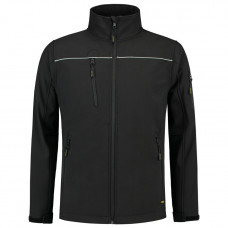 JAS SOFTSHELL TRICORP 402006 MAAT XL ZWART TSJ2000