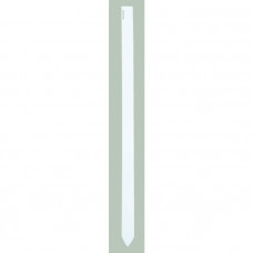 STEEKETIKET PLASTIC 60CM WIT / PER 50 STUKS