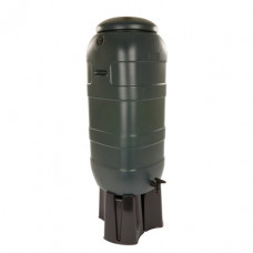 BEGREEN MINI REGENTON, PE, 100 L, ZWARTE STANDAARD EN KRAAN