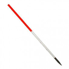 JALONSTOK HOUT, STALEN PUNT, 200CM -BOVEN ROOD