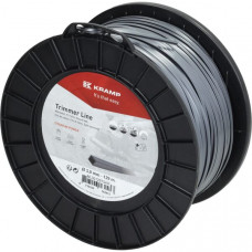 MAAIDRAAD Ø3 MM 129 M VIERKANT TITANIUM POWER GRIJS KRAMP